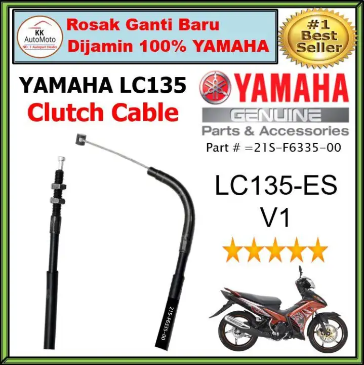 Genuine Yamaha Hly Clutch Cable Lc135 Lc 135 Es V1 21s F6335 Lazada