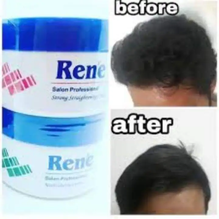 Rene Hair Strong Straightening Cream Neutralizer Cream 120ml Krim Pelurus Rambut Rene Salon Saloon Lazada