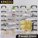 KENZZO : Max Multi Layer Shoes Rack Storage Organizer Space Saving Stackable Shoe Shelf / Rak Kasut Murah/Blue Dot. 