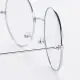 Women Men Casual Retro Round Transparent Glasses Frame Clear - Spek Mata Korea Bulat. 