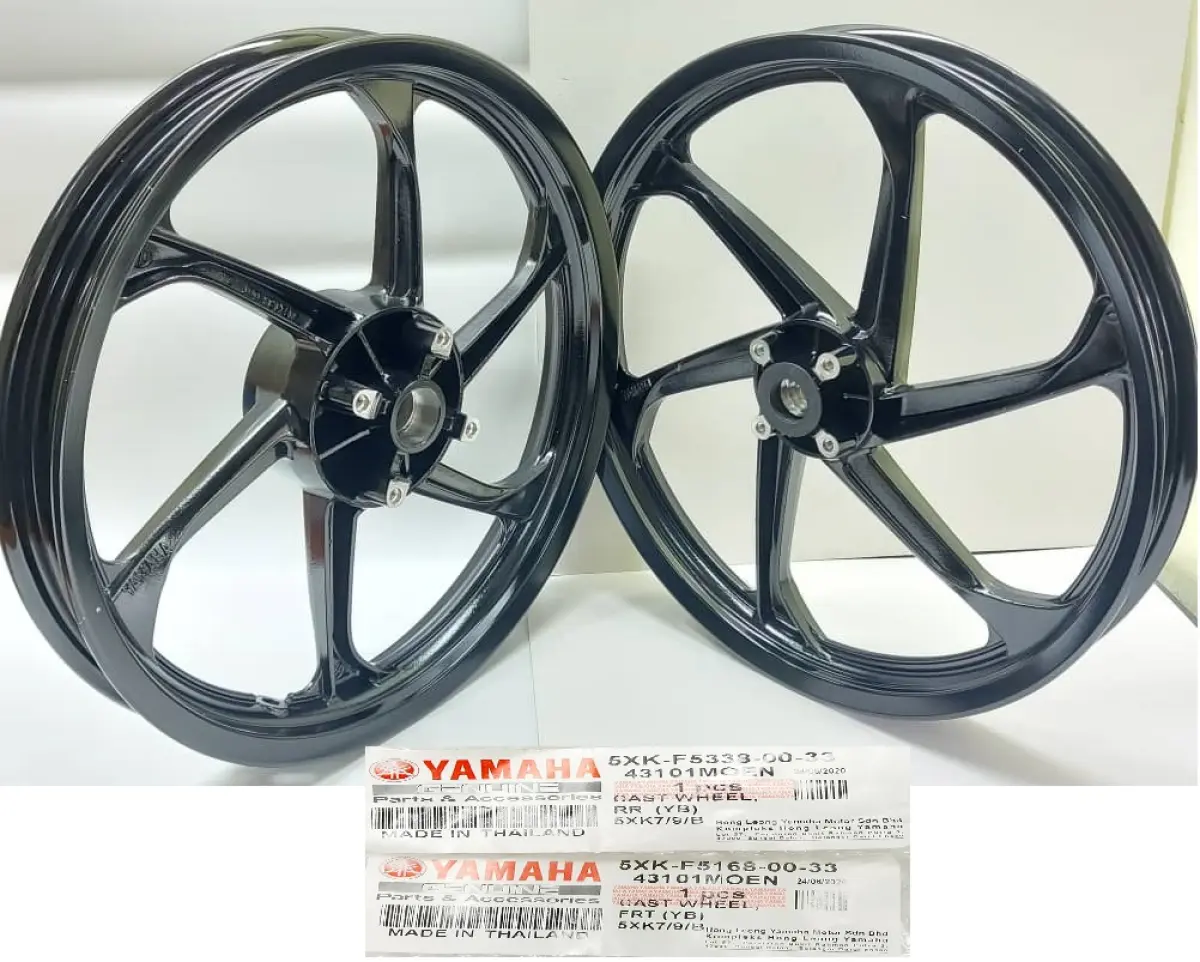 100 Original Hly Yamaha 5xk 125z Y125 Y125z Y125zr Sport Rim Bearing Bush 6 Batang Black 1 60 1 85x17 Racing Motorcycle Spare Parts Lazada
