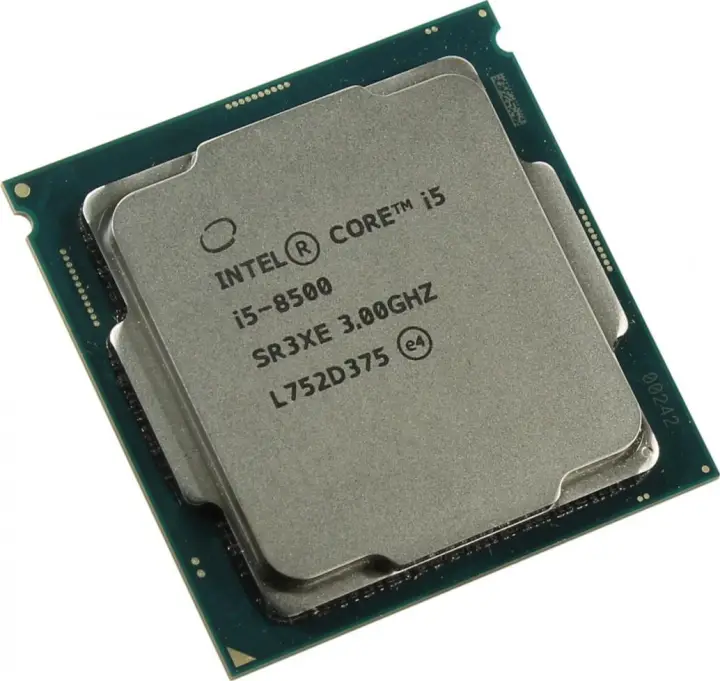 Intel Core i5-8500, 6 Core, 3 GHz FREQUENCY, 4.1 GHz BOOST, Socket 1151 Desktop CPU