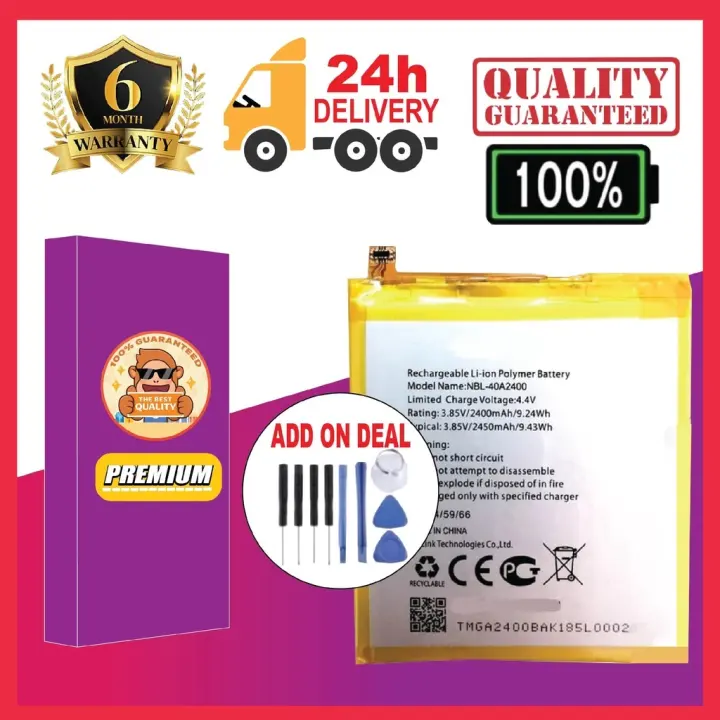 Battery Neffos TP-Link Y5 Y5L Y50 TP802A/NBL-39A2130 TP801A NBL-46A2020 TP804A Full Capacity High Quality Bateri