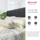 SUKAME Giudecca Super Single Comforter Set [620 Thread Count] / [3 IN 1] Cadar Dan Selimut Tilam Getah Bedsheet Set (Super Single / Queen / King). 