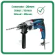 BOSCH GSB20-2RE Impact Drill 800W/ Hammer Drill Heavy Duty / Bosch Drill / Mesin Tebuk Lubang / Mesin Drill Bosch. 