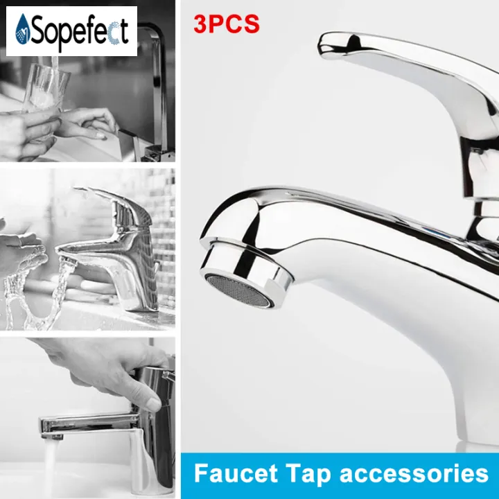 Sopefect 3pcs Kitchen Faucet Tap Water, Water Filter For Bathtub Faucet