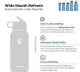 Authentic Hydro Flask 40 oz. 32 oz. 21 oz. 1L Water Bottle with Straw Lid Sip - Stainless Steel, Reusable, Vacuum Insulated- Wide Mouth Sport water bottle 40oz 32oz 21oz ready stock hydroflask. 