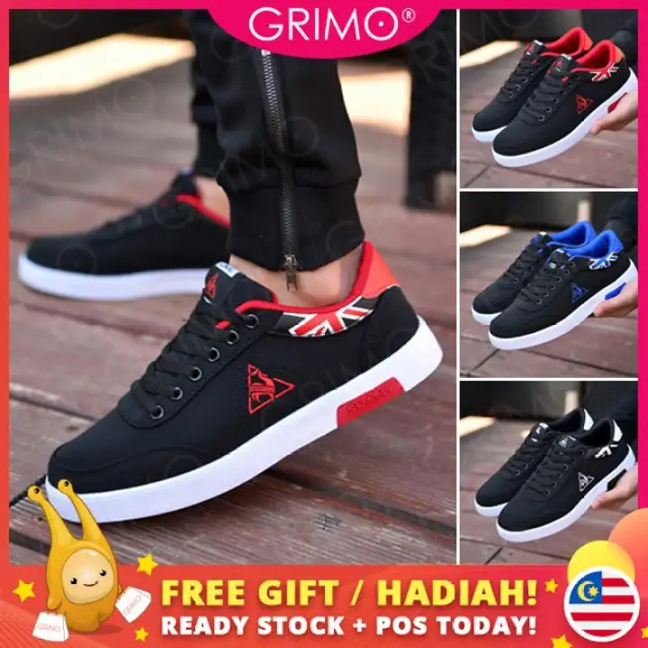 Grimo Malaysia Easten Skate Shoe Man Sneaker Trendi Casual Kasut Outdoor Women Sport Kasut Gaya Lelaki
