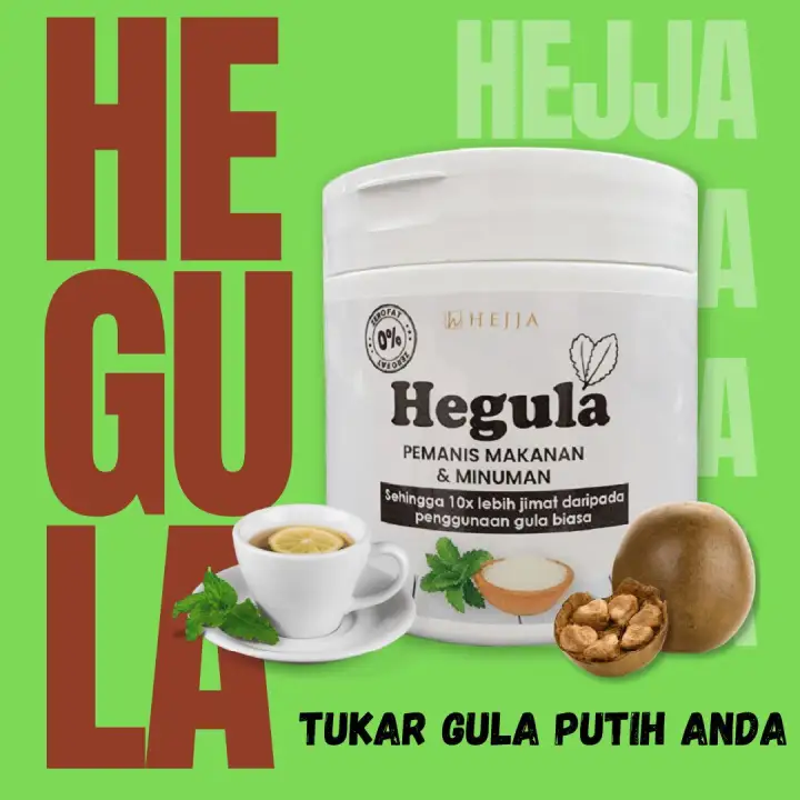 HEGULA Pemanis Semulajadi Pengganti Gula