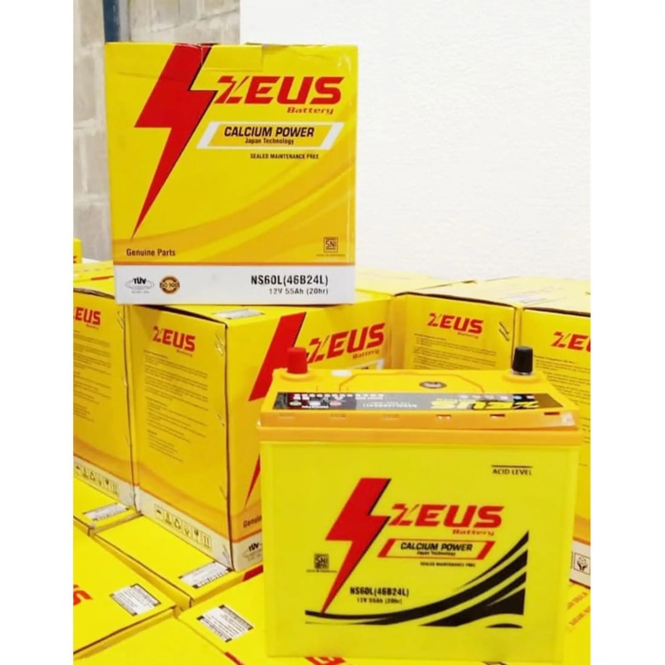 Aki Mobil Avanza Xenia Taruna Zeus Kalsium Ns60 Accu Kering Mf | Lazada  Indonesia