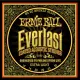 Ernie Ball P02560 Everlast Coated 80/20 Bronze Acoustic Guitar Strings, Extra Light, 10-50 Gauge. 