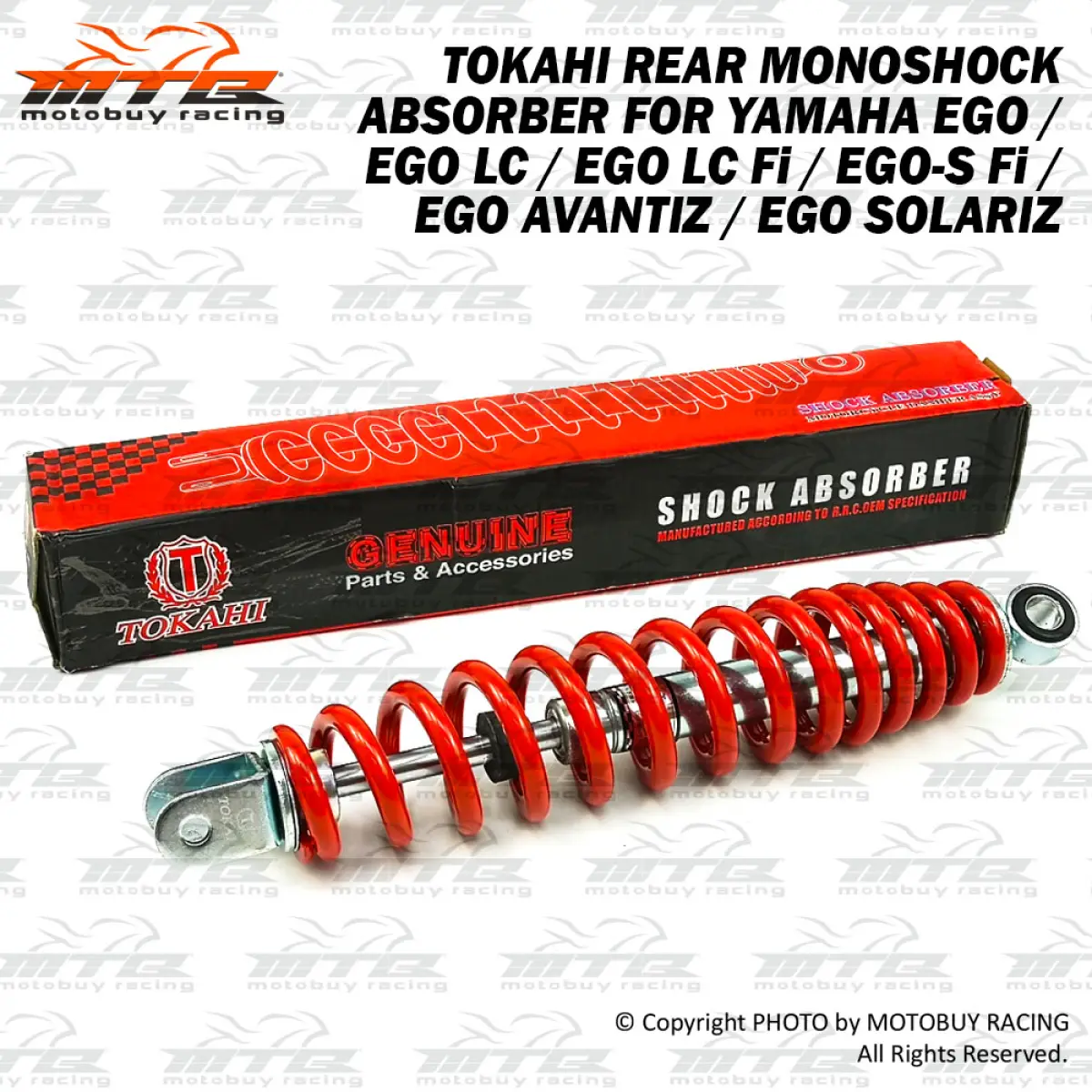 Tokahi Rear Monoshock Absorber For Yamaha Ego Ego Lc Ego Lc Fi Ego S Fi Ego Avantiz Ego Solariz Lazada