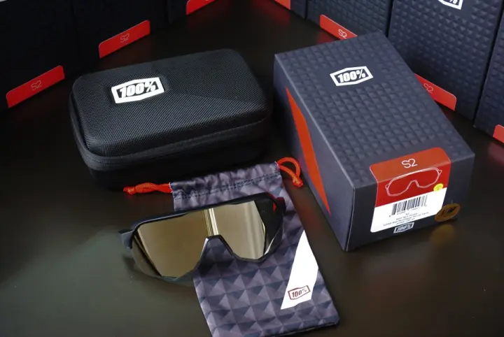 Ride 100 Percent S2 Matte Black W Soft Gold Lens Lazada