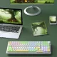AK992 Mechanical Keyboard 99 Keys RGB Hot-swappable Wireless Keyboard PBT Keycaps 2.4G USB Bluetooth Tri-mode Gaming Keyboard. 