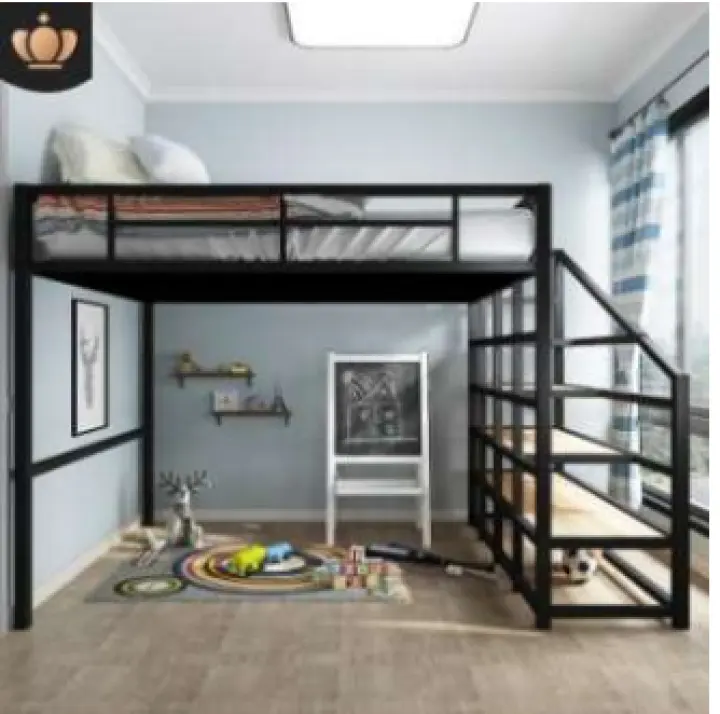 Kecil Furniture Bedroom Katil Besi, Queen Loft Bed Frame Australia