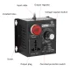 Meterk AC 220V 4000W Compact Variable Voltage Controller Portable Speed Temperature Light Voltage Adjuatable Dimmer. 