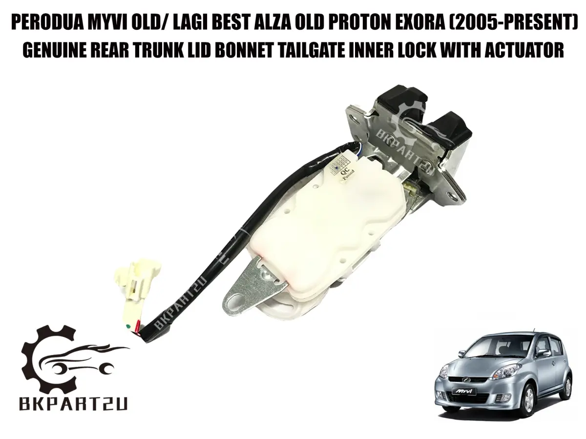 Perodua Myvi Old Lagi Best Alza Proton Exora 2005 2020 Belakang Rear Trunk Lid Bonnet Inner Lock With Actuator Ori Lazada