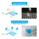 Waterproof Bedsheet Thicken Fitted Sheet Queen Size Mattress Cover Premium Quality Bed Sheet Single Queen King Size. 