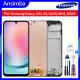 Ansimba OLED Small Size Screen for Samsung Galaxy A24/A245/M34/M346 Lcd Display Digital Touch Screen for Samsung A24/A245/M34/M346 Replacement With Middle Frame for Samsung A24/A245/M34/M346. 
