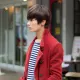 Men's wig Korean short hair fashion cos fluffy wig set popular on Taobao. 