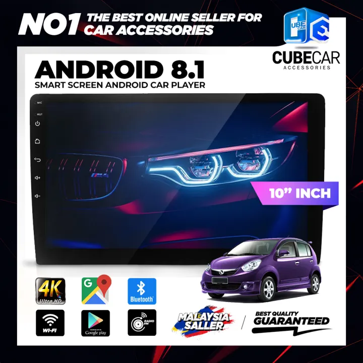Myvi Lagi Best 10 1 Inch Android Player Double Din Ips 2 5d 1gb Ram 16gb Memory Lazada