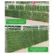 Smart Sensor Simulation Fence Fence Telescopic Fence Fake Flowers Green Leaves Outdoor Garden Fence Wall Guardrail Decorative Leaves Blocking Plants Small Fence-Little Creeper. 