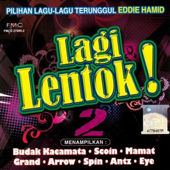 Lagi Lentok Vol 2 Pilihan Lagu Lagu Terunggul Eddie Hamid Cd Eye Spin Arrow Scoin Mamat Grand Antz Budak Kacamata Lazada