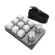 Macro Gaming Keyboard Knob 9 Key 2 Knob Programming One-handed Mechanical Keypad. 