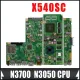 X540SC Motherboard for ASUS X540SC X540S Laptop Motherboard with N3700 N3050 CPU 4G RAM N15V-GL1-KA-A2 Notebook Mainboard. 