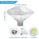 Ranpo Hot Tub Floating LED Lights Lazy Spa Underwater Swimming Pool Pond Bath Lamps. 
