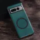Case For Google Pixel 7 Pro 7Pro 7 6Pro 6 Case Leather Wireless Charge Magnet for Magsafe Cover Shockproof Soft Shell Holster. 