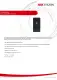HIKVISION DS-K1T342EX / DS-K1T342MX Network Door Access 2MP 4.3-inch LCD Touch Screen With Face And Card Authentication Face Recognition Terminal. 