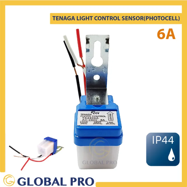 TENAGA TK240 220V 6A Light Control Sensor, Selcon Photocell Street 