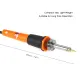Meterk 30W 24PCS Wood Pyrography Tool Set Wood Burning Kit Woodburning Tips Hobby Craft Sold-ering Iron Pen Tools for Wood Burning/Carving/Embossing. 