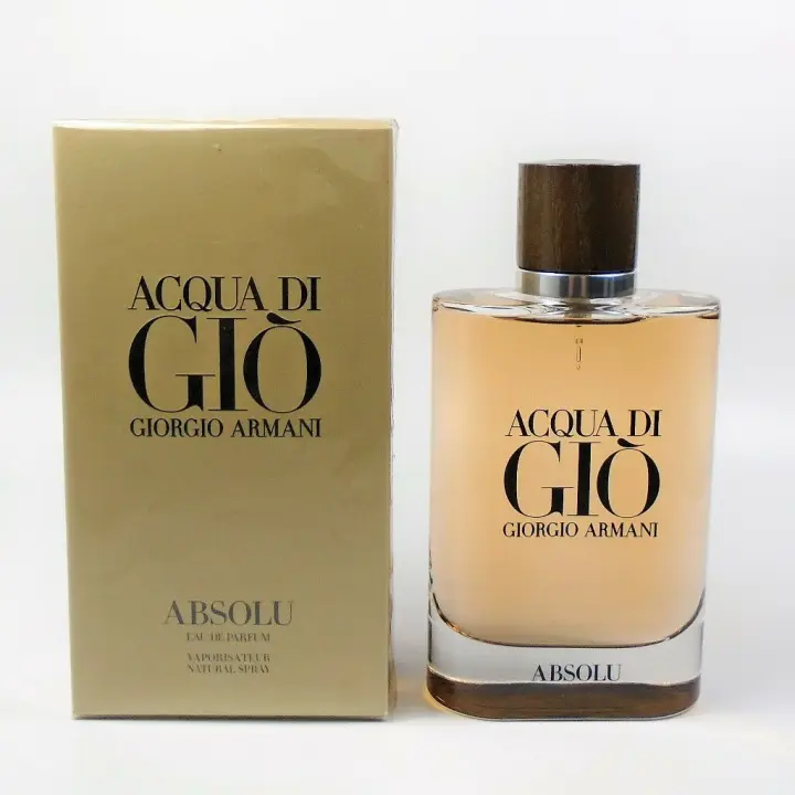 Giorgio Armani Acqua Di Gio Absolu Eau De Parfum 125ml For Him Lazada