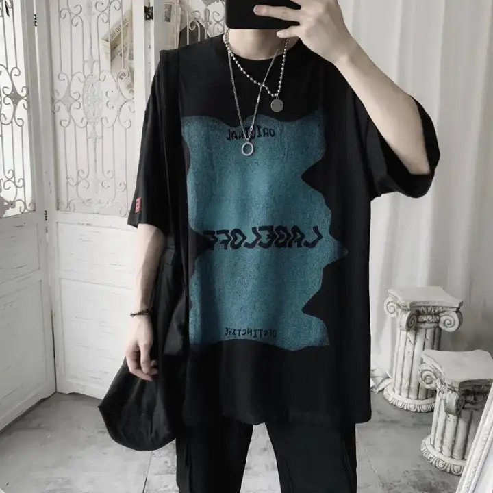 Mf Fashion Pattern Printed T Shirt For Men Korean Street Style Half Sleeved Mens Casual Tshirt Men Loose Fashion T Shirts 2019 Summer New Lazada Singapore