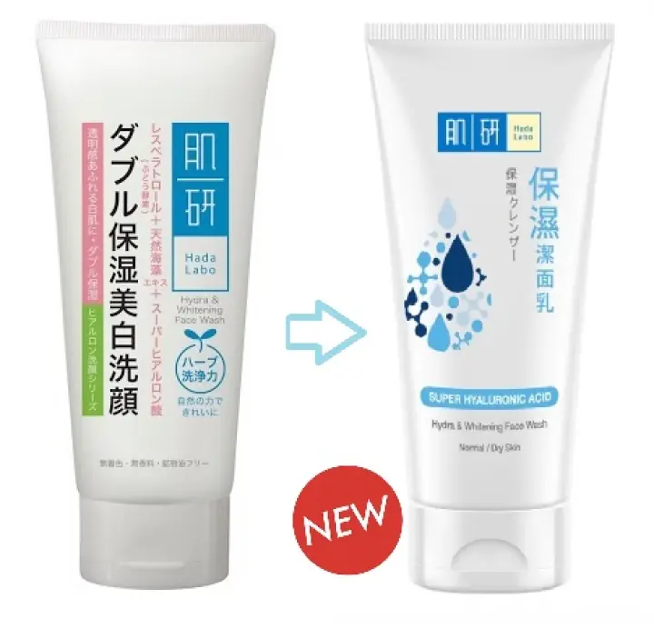 Hada Labo Hydra And Whitening Face Wash 100g Expiry 10 2022 Lazada