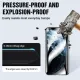 CrashStar 18D Raised Edges Shockpoof Tempered Glass Screen Protector For iPhone 16 15 14 Pro Max Plus 16e 13 12 Pro Max Mini 11 Pro Max X XR XS Max 7 8 Plus 6 6S Plus + SE 2020 Mobile Phone Tempered Protective Film Screen Protection. 