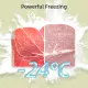 CHiQ 220L Retro Colourful No-Frost Refrigerator Multi Air Flow/Powerful Cooling/Silent Operation/Energy Saving CTM202N-RBK. 
