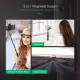 Blitzwolf BW-BS8 3 in 1 bluetooth Selfie Stick with tripod Extendable Bluetooth Tripod Selfie Stick With LED Fill Light For Phone Sport Camera  Design Multi-angle Rotation Removable and Rechargeable Remoter. 
