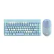Alcatroz JellyBean A3000 Wireless Keyboard and Silent Mouse Combo | Wireless 2.4G | Bluetooth Compatible | Rechargeable. 