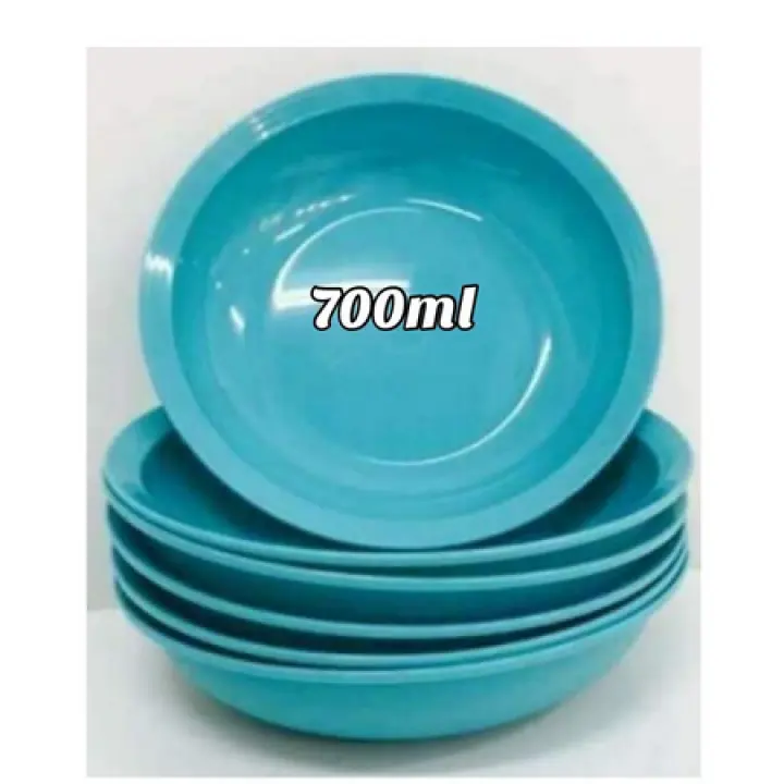 Tupperware Plates O Bowls (6) 700ml