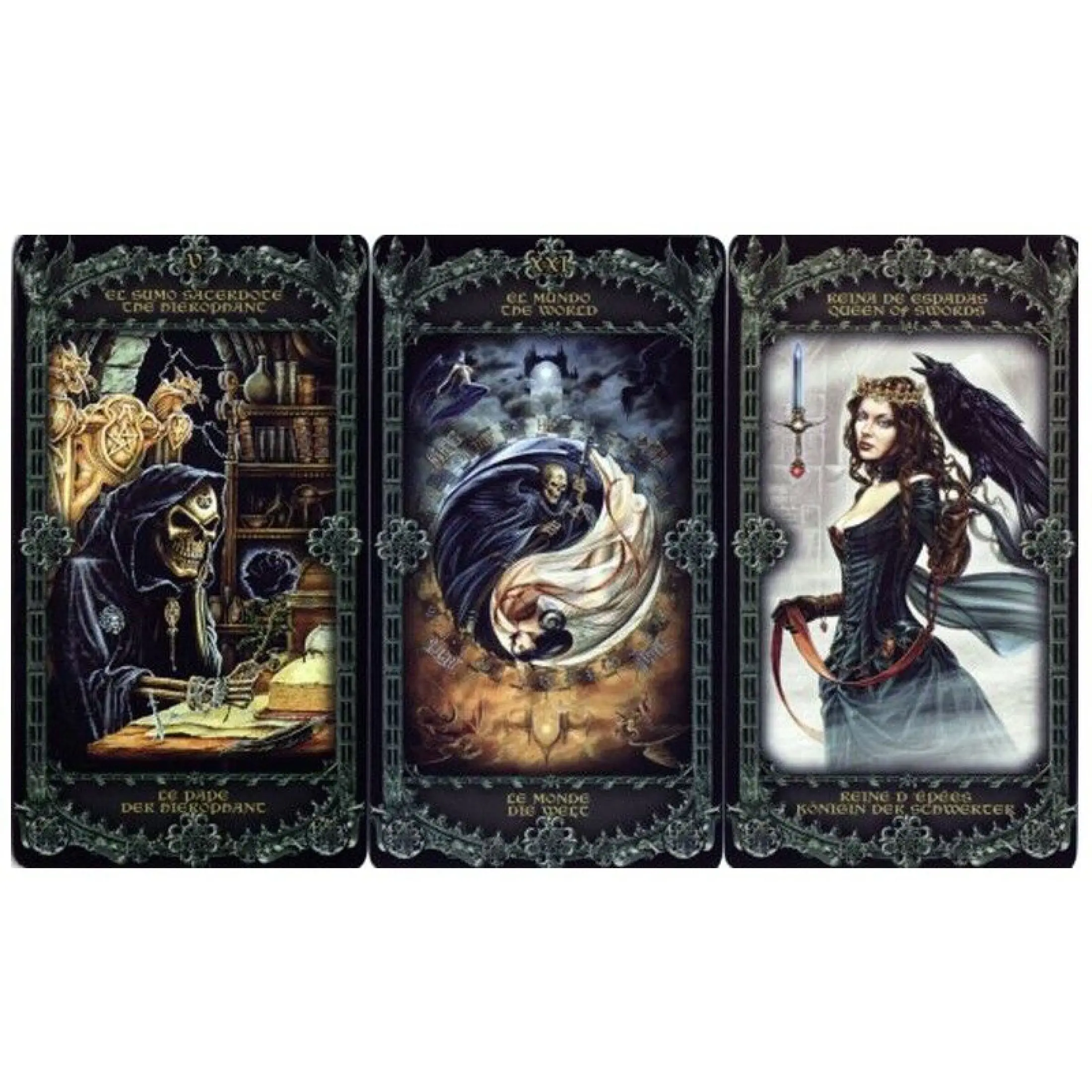 Ready Stock English Card Game Tarot Alchemy 1977 England Tarot Deck Card With English Electronic Manual Lazada Singapore