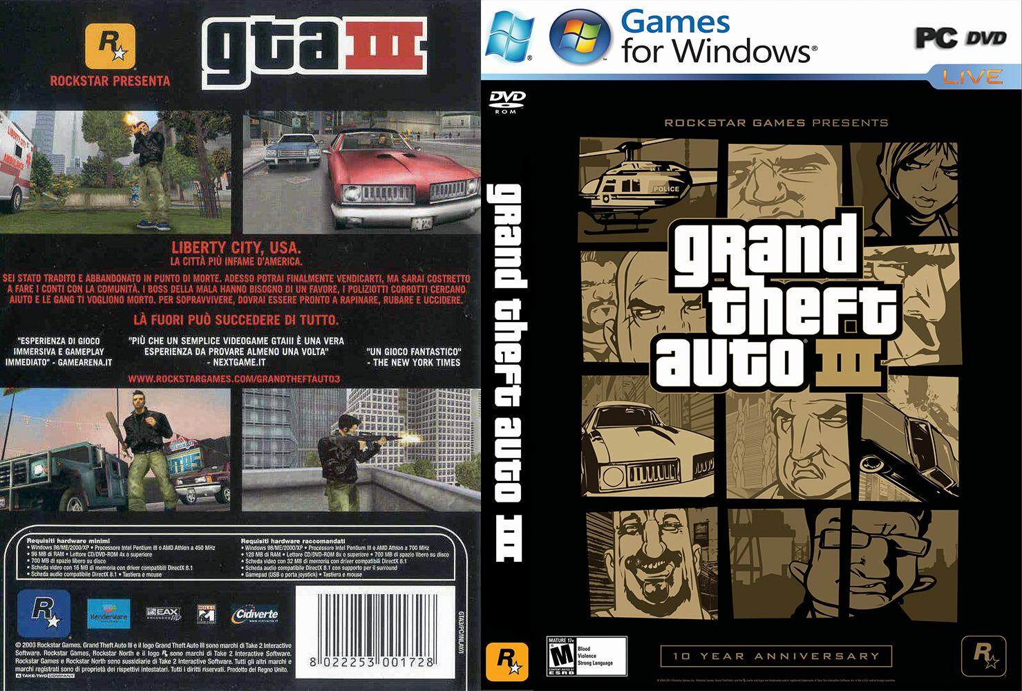 grand theft auto iii 10th anniversary grand theft auto iii 10th anniversary