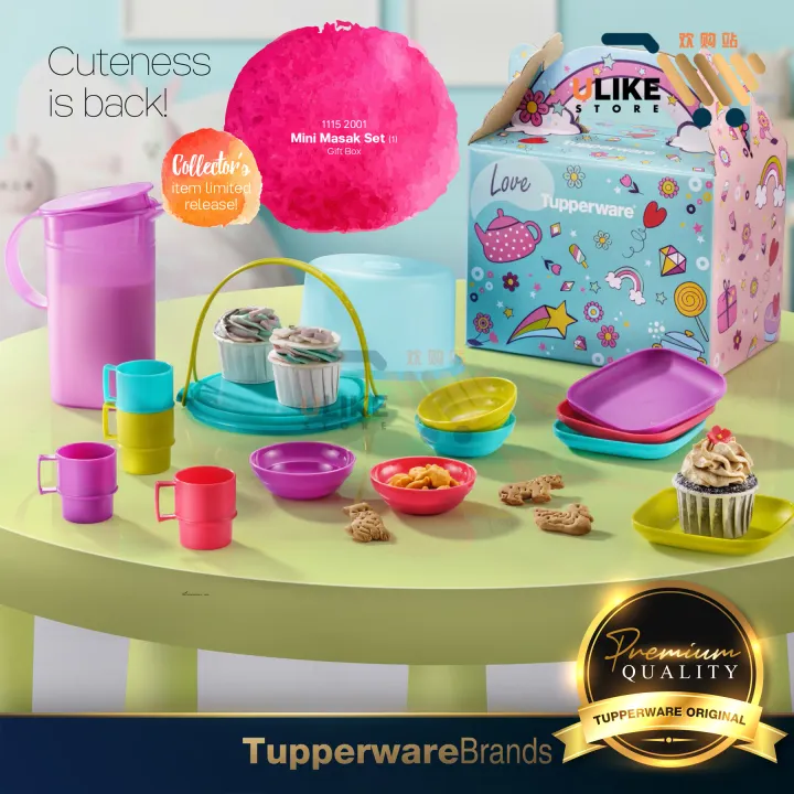 Tupperware Mini Masak Set with Gift Box