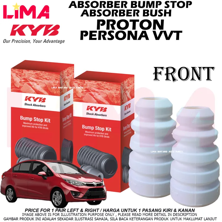 1 Pair Proton Persona Vvt Front Absorber Bump Stop Bush Kayaba Kyb Original 2016 2020 Lazada