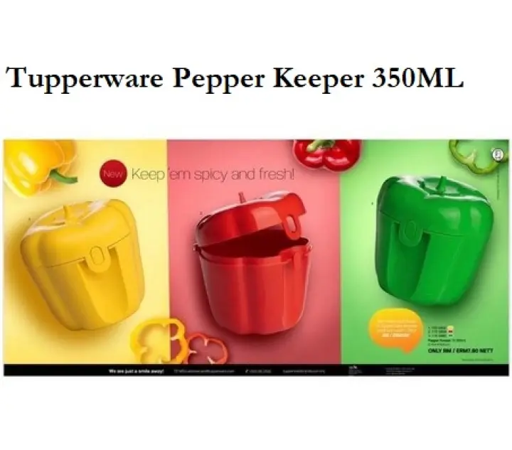 TUPPERWARE PEPPER KEEPER 350ML (1)