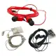 In-Ear Headphone Headset with Microphone Wired Earphone 3 Meters Long In-Ear Earbuds with Volume Controller. 