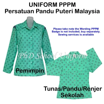 Beli uniform persatuan pandu puteri Pada Harga Terendah  Lazada 