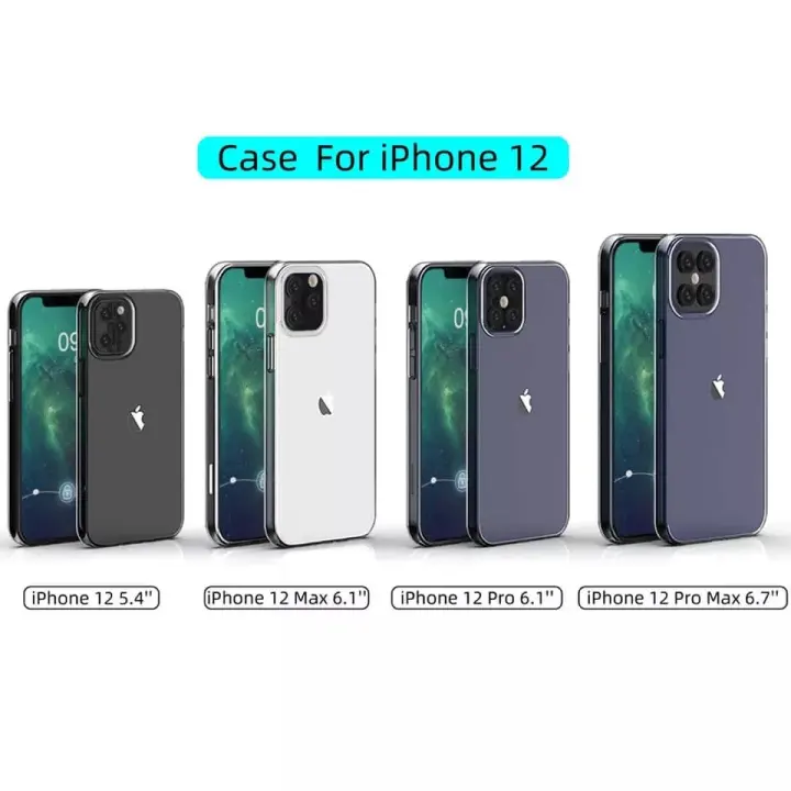 New Arrival Iphone 12 Iphone 12 Mini Iphone 12 Pro Iphone 12 Pro Max High Transparency Tpu Transparent Case Lazada